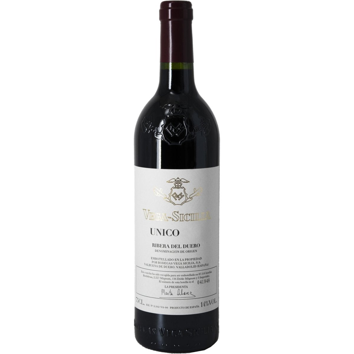ワイン Vega Sicilia Unico 1979 1500ml Vega Sicilia Único 2012 - Iconic Ribera del Duero Red Wine