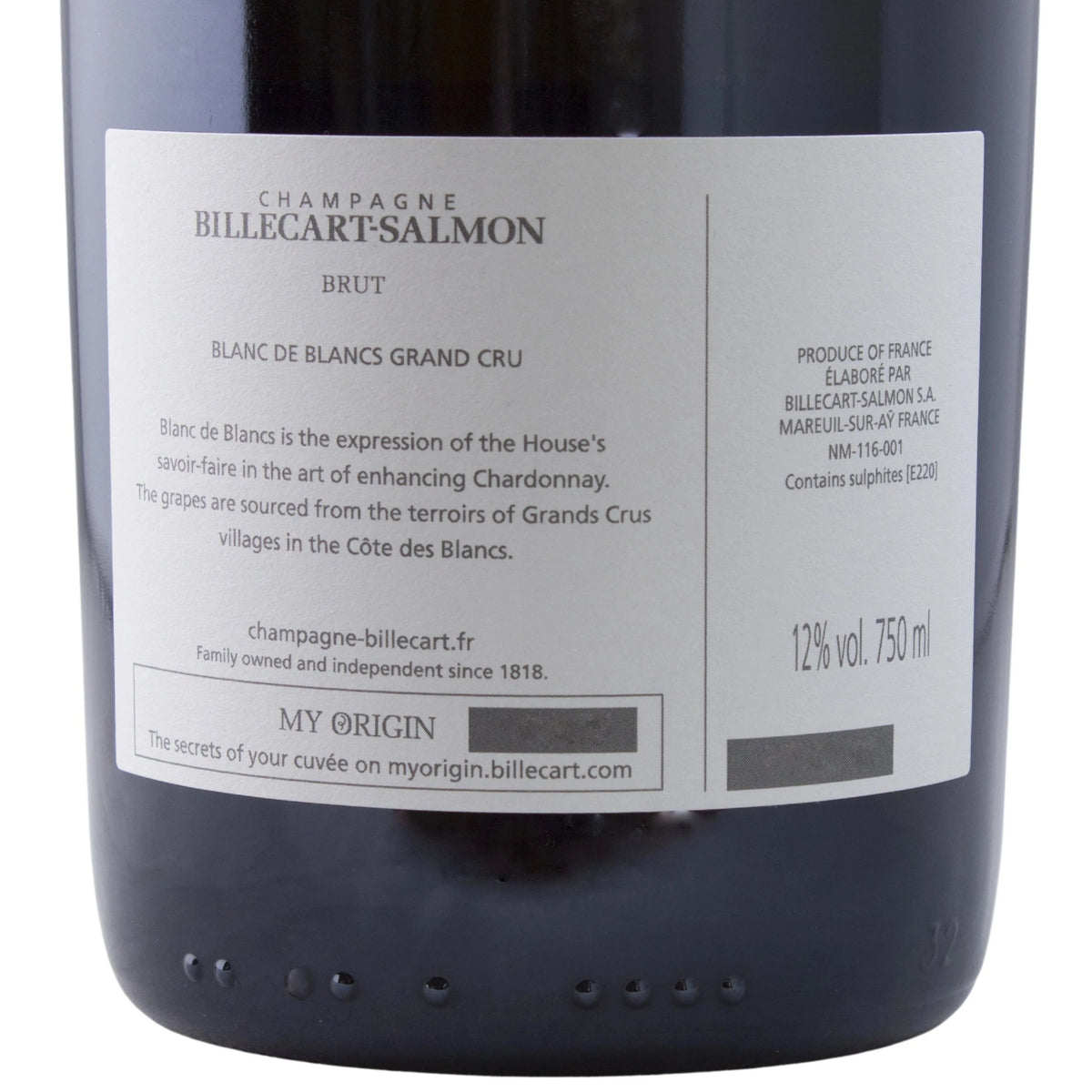 Billecart Salmon, Blanc de Blanc Grand Cru Champagne | Friarwood