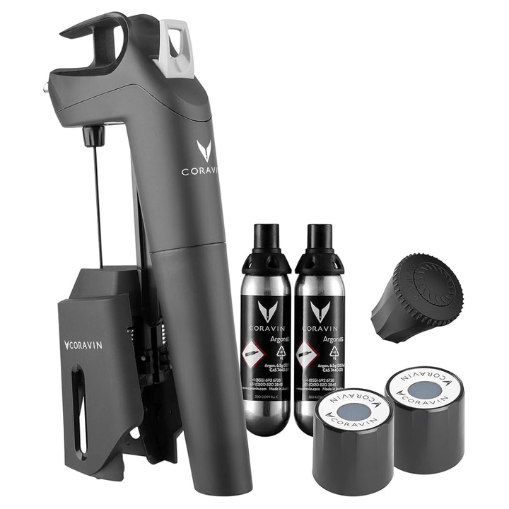 Coravin Timeless Three+ Wine Preservation System - Black - Friarwood Wines & Spirits