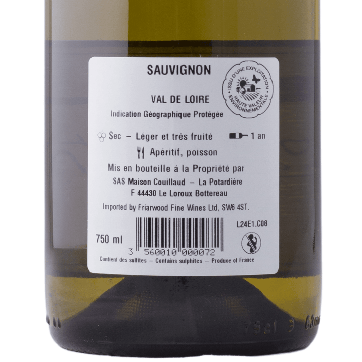Domaine de la Potardiere, La Butte IGP Sauvignon Blanc, 2024 - Friarwood Wines & Spirits