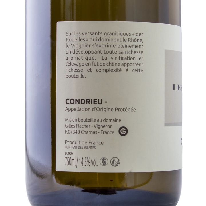 Domaine Gilles Flacher Condrieu Les Rouelles, 2019 - Friarwood Wines & Spirits