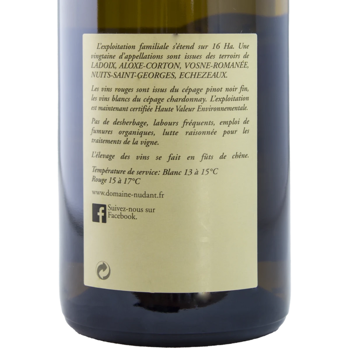 Domaine Nudant, Ladoix Chardonnay, 2020 - Friarwood Wines & Spirits