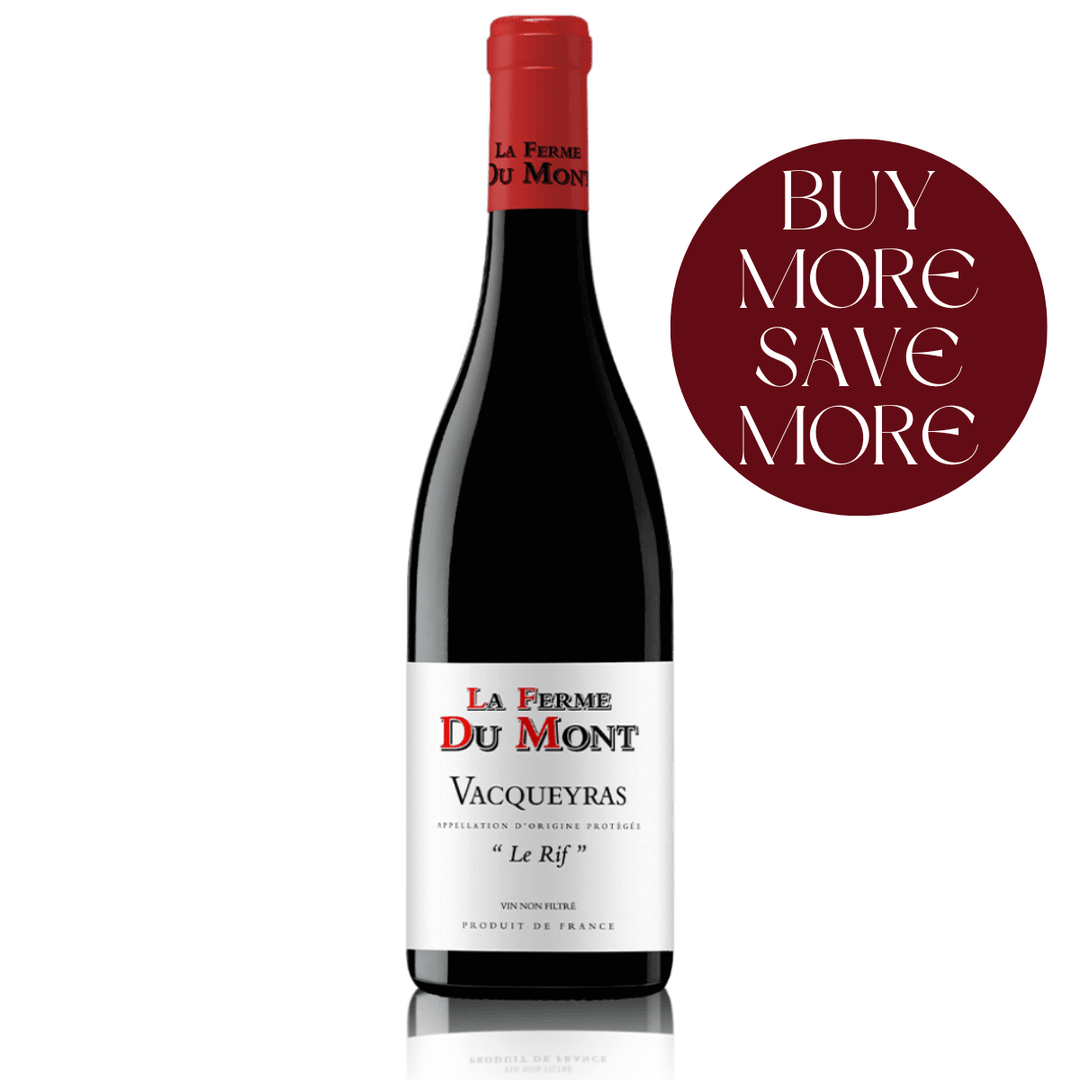 La Ferme du Mont, Vacqueyras Â«Le RifÂ», 2022 - Friarwood Wines & Spirits