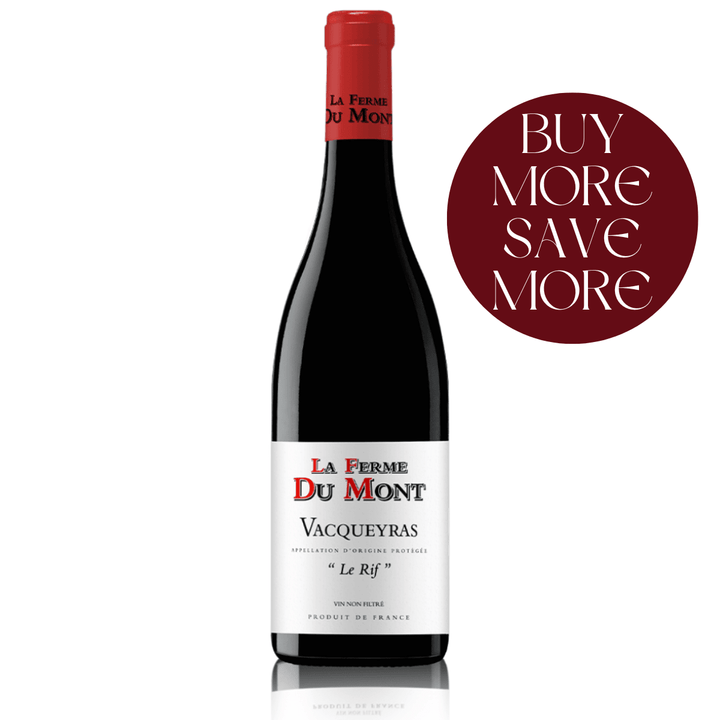 La Ferme du Mont, Vacqueyras Â«Le RifÂ», 2022 - Friarwood Wines & Spirits