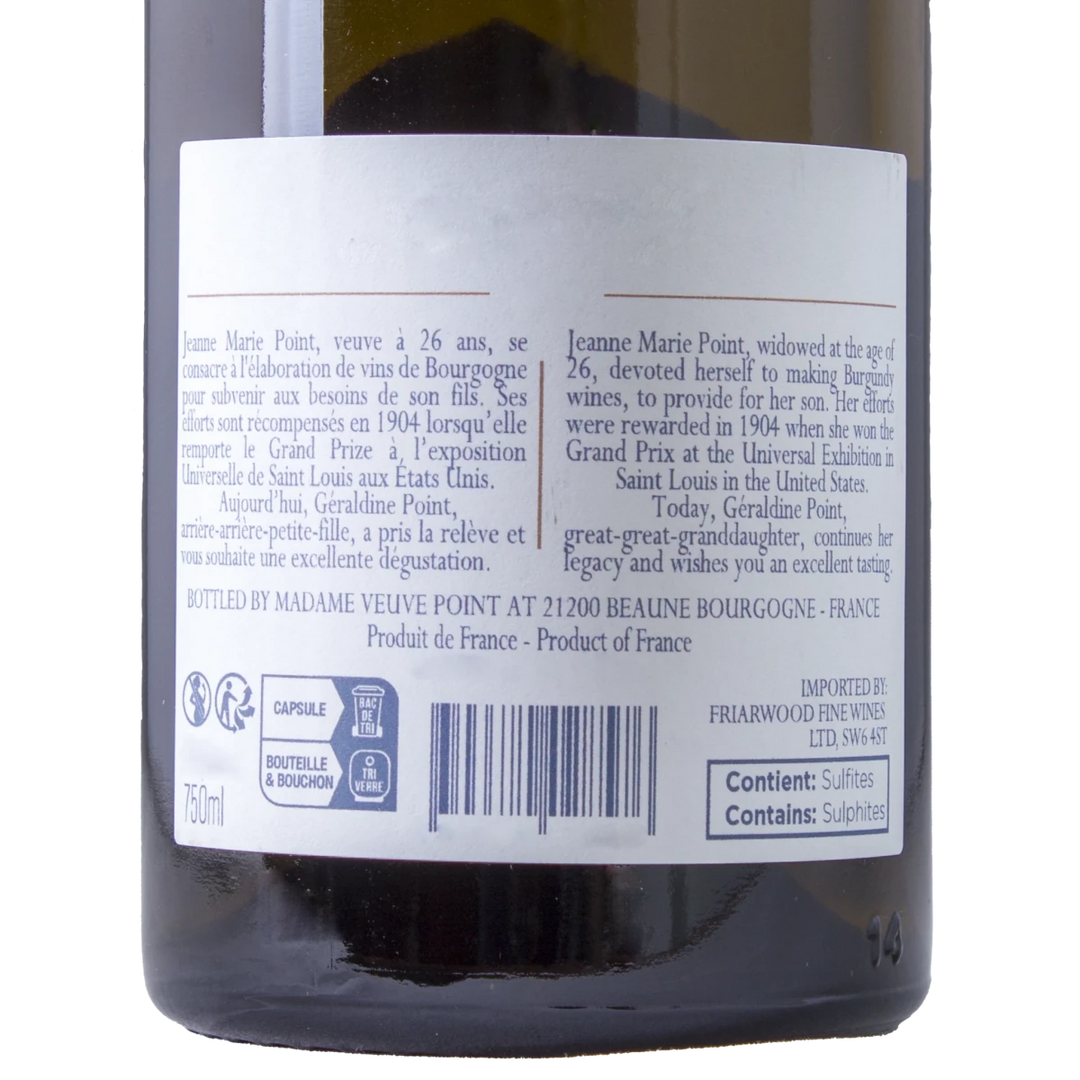 Madame Veuve Point, Rully Rouge, 2019 - Friarwood Wines & Spirits
