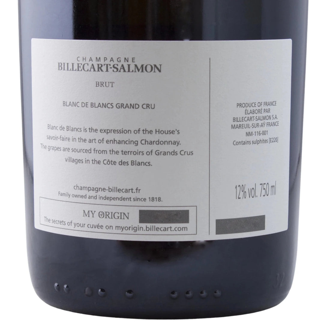 ワイン BILLECART-SALNON BLANC DE BLANCS 1995 1995 Billecart-Salmon Blanc de Blancs Vintage Brut, Champagne