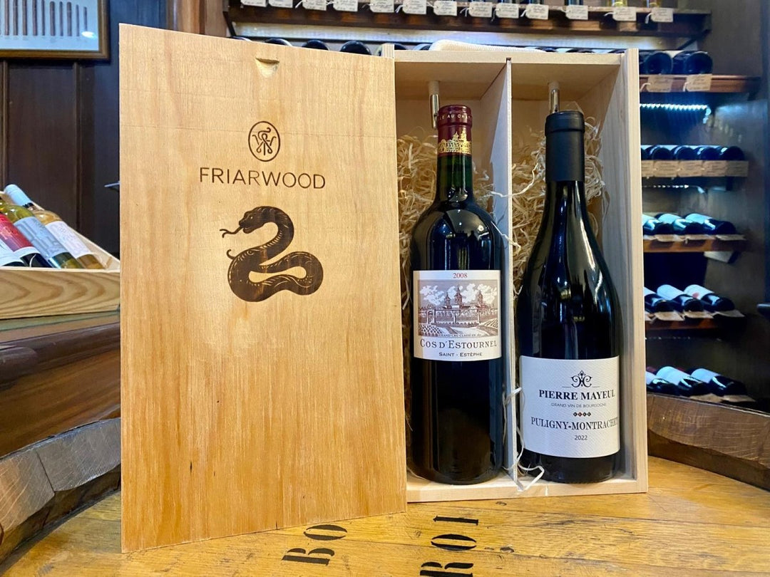 Wood Gift Box - Friarwood Wines & Spirits