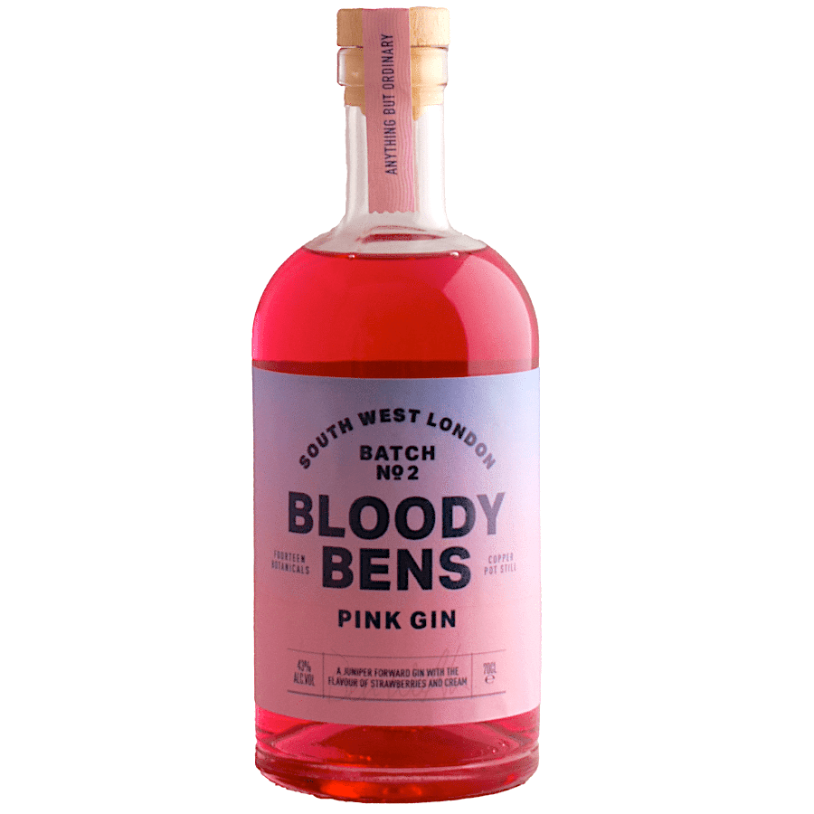 Bloody Bens, Pink Gin - Friarwood Wines & Spirits